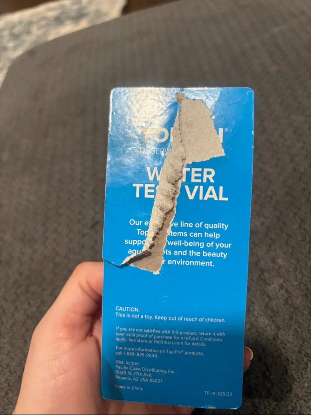 🟢10/$10 - Topfin Water Test Vial
